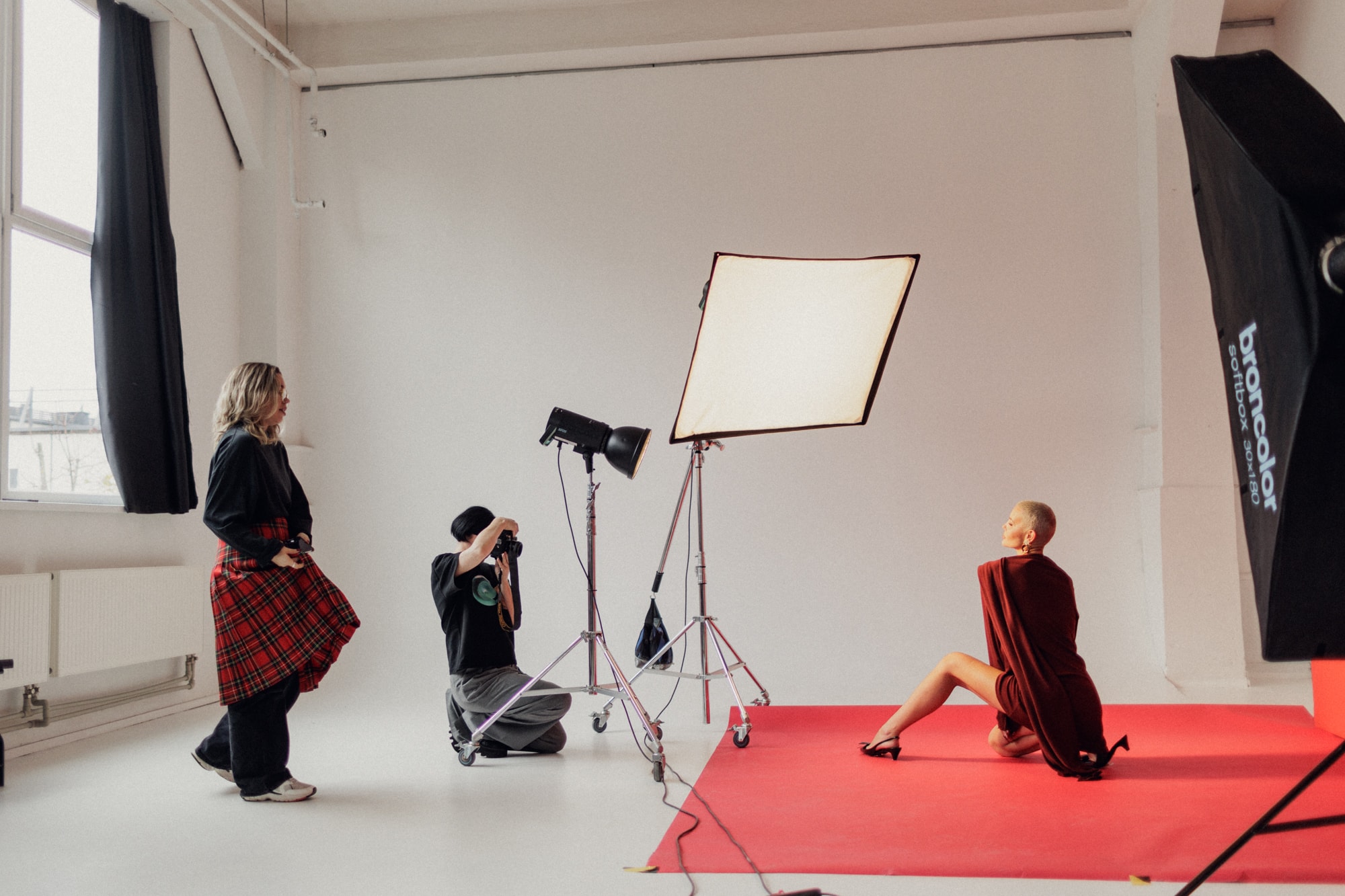 Mados fotosesija D studijoje