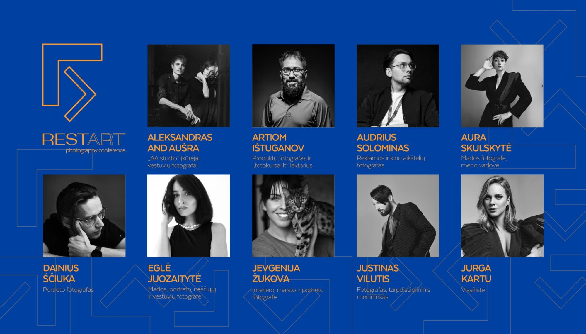 RESTART konferencijos pranešėjai