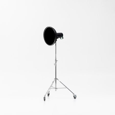 60 cm baltas portretinis reflektorius su koriu