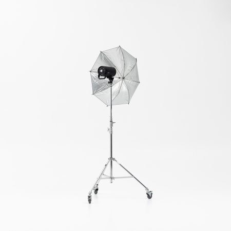 80 cm sidabrinis skėtis