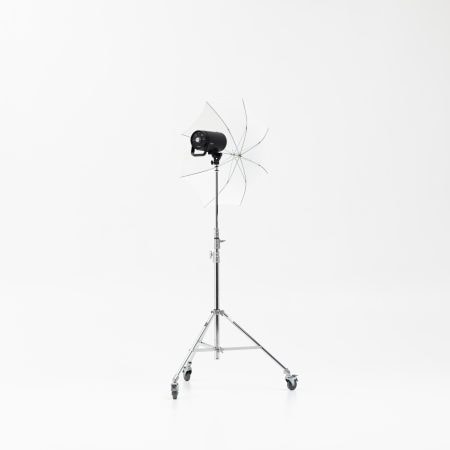 80 cm šviesai laidus skėtis